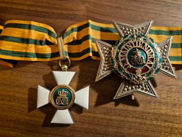 Grootofficier Orde van de Eikenkroon onderscheiding medaille beschikbaar voor biedingen