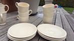 6 Wedgwood Edme expresso kopjes met schotel, Huis en Inrichting, Keuken | Servies, Ophalen of Verzenden, Zo goed als nieuw, Wedgwood