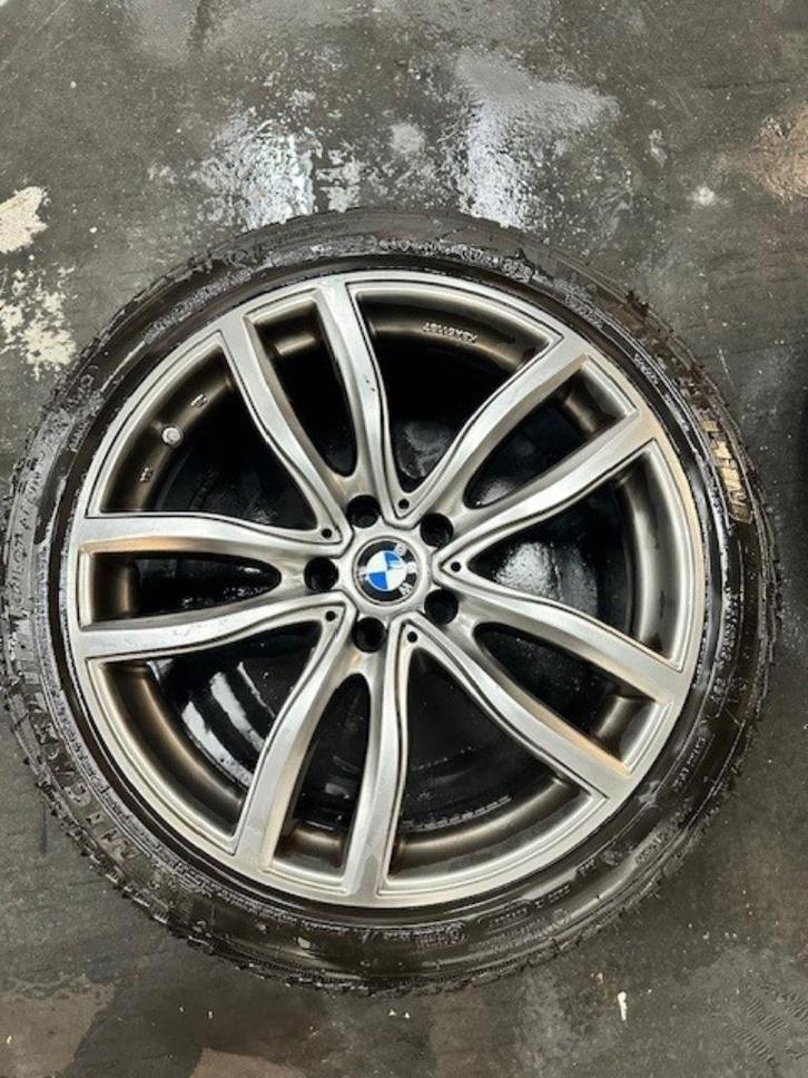 BMW 19” winterset Michelin Pilot Alpin 5 – 5x120, Auto-onderdelen, Banden en Velgen, Banden en Velgen, Winterbanden, 19 inch, 245 mm