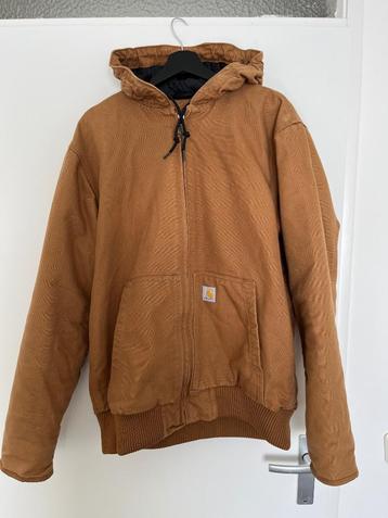 Carhartt gevoerde jas - J130 - Maat M - Carhartt Bruin beschikbaar voor biedingen