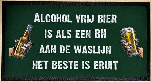 Alcohol vrij bier bh waslijn bar mat dripmat barrunner deco, Verzamelen, Biermerken, Nieuw, Reclamebord, Plaat of Schild, Heineken