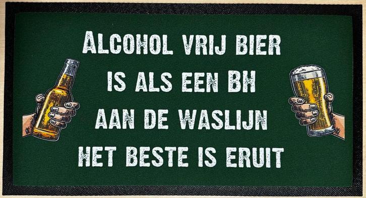 Alcohol vrij bier bh waslijn bar mat dripmat barrunner deco, Verzamelen, Biermerken, Nieuw, Reclamebord, Plaat of Schild, Heineken