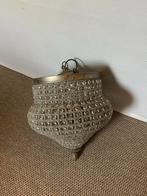 Vintage Kristallen Plafondlamp, Huis en Inrichting, Lampen | Kroonluchters, Ophalen, Gebruikt, Glas