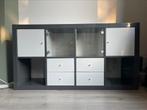 Grijze Ikea KALLAX kast, Huis en Inrichting, Kasten | Wandmeubels, Ophalen, Zo goed als nieuw, Minder dan 150 cm, Minder dan 100 cm