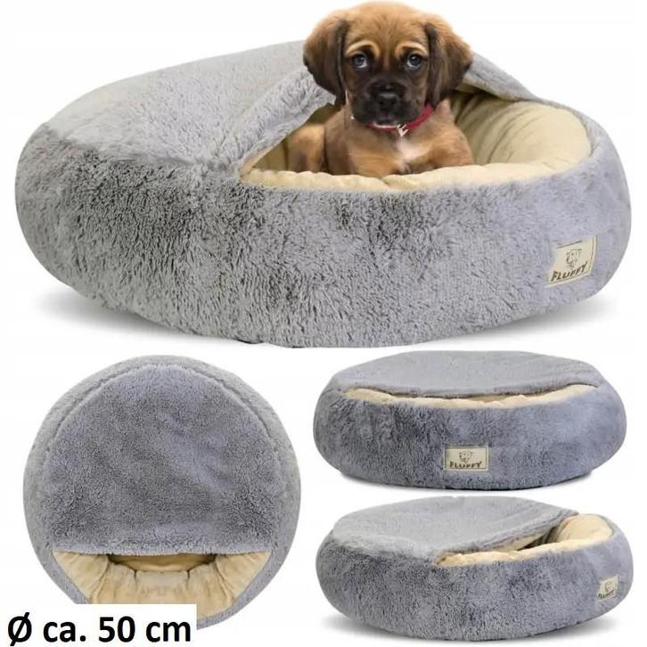 Hondenmand mét slaapovertrek OPRUIMING van € 45 voor € 24,99, Dieren en Toebehoren, Hondenmanden, Nieuw, Pluche, Ophalen of Verzenden