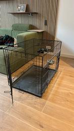 Black dog cage, L size, Dieren en Toebehoren, Hondenbenches, Ophalen, Zo goed als nieuw