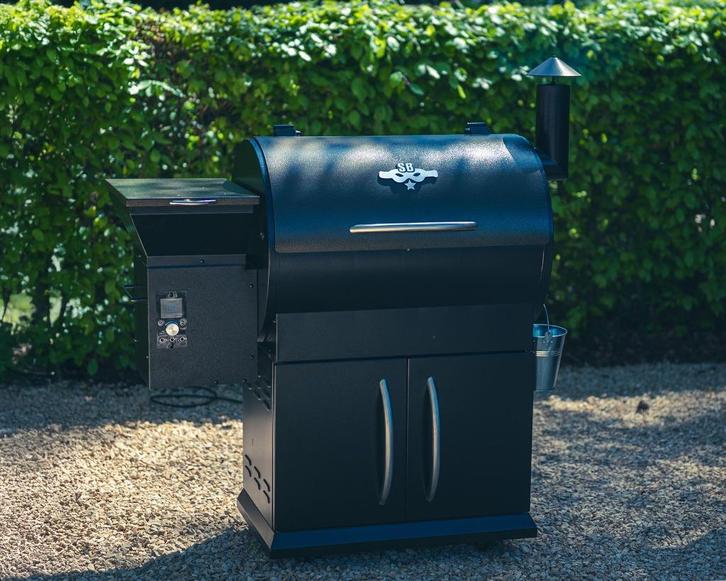 Kies je deal! The Lumberjack Pellet BBQ - Smokey Bandit, Tuin en Terras, Houtskoolbarbecues, Nieuw, Met accessoires, Ophalen of Verzenden