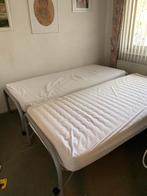 Logeerbed / Uitschuifbed met lattenbodem, Ophalen, Gebruikt, 90 cm, Eenpersoons