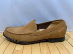 Clarks, maat 41. Oker geel tot zandbruin, suède mocassins., Overige kleuren, Verzenden, Clarks, Zo goed als nieuw
