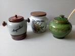 Knoflook/olijven/augurkpot.Brocante.Pr.p/st.vanaf, Ophalen of Verzenden