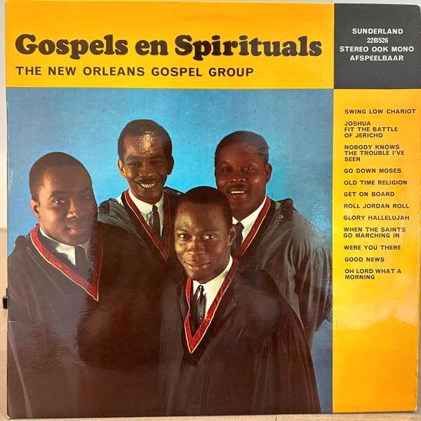 LP - The New Orleans Gospel Group ‎– Gospels En Spirituals, Cd's en Dvd's, Vinyl | R&B en Soul, Gebruikt, Soul of Nu Soul, 1960 tot 1980