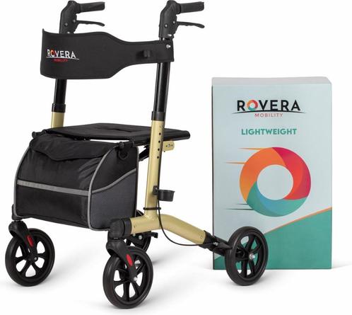 Rollator Lichtgewicht opvouwbaar - Retour als nieuw -, Diversen, Rollators, Nieuw, Lichtgewicht, Opvouwbaar, Verzenden