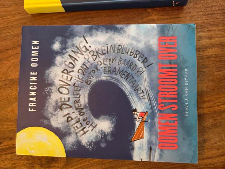Francine Oomen - Oomen stroomt over met logboek, Boeken, Overige Boeken, Zo goed als nieuw, Ophalen of Verzenden