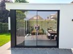 Cor Vision aluminium schuifpui 3 x 2.5m,  3.5 x 2.5m zwart, 225 cm of meer, Ophalen of Verzenden, Inclusief glas, Nieuw