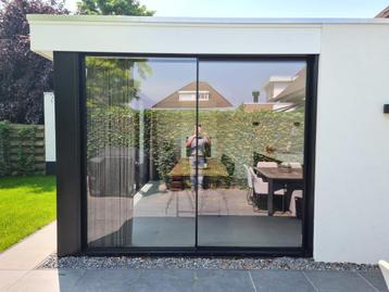 Cor Vision aluminium schuifpui 3 x 2.5m,  3.5 x 2.5m zwart beschikbaar voor biedingen
