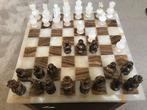 decoratief en stijlvol Onyx schaakbord, Ophalen of Verzenden, Zo goed als nieuw