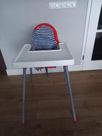 Ikea hoge kinderstoel met blad met verkleiner in goede staat, Kinderen en Baby's, Kinderstoelen, Ophalen, Gebruikt, Overige typen