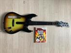 Guitar Hero Wii Gitaar + Spel Bundel, Muziek, 1 speler, Ophalen of Verzenden, Zo goed als nieuw