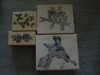 psx houten stempels, Hobby en Vrije tijd, Stempelen, Verzenden, Zo goed als nieuw, Houten stempel