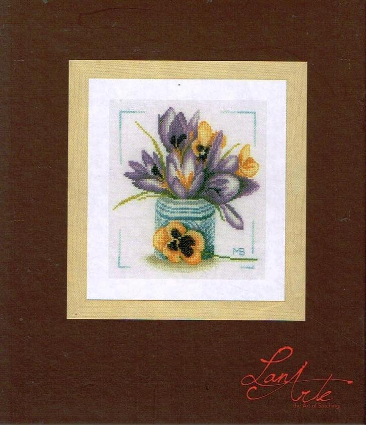 Cado sale marjolein bastin borduurpakket, crocus 068, Hobby en Vrije tijd, Borduren en Borduurmachines, Nieuw, Borduurpakket, Handborduren