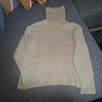 Beige Trui met Hoge Kraag, Ophalen of Verzenden, Zo goed als nieuw, Maat 38/40 (M), Beige