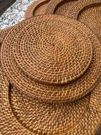 Rotan Onderborden - Set van [Aantal] 7 stuks, Huis en Inrichting, Ophalen of Verzenden, Zo goed als nieuw, Bord