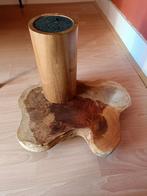 Keukenplateau en messenblok, Ophalen, Gebruikt