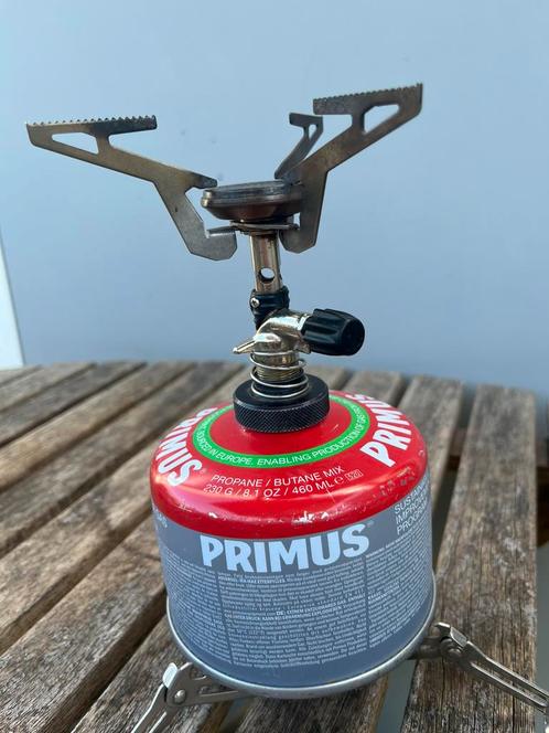 Primus Express Stove Duo brander, Caravans en Kamperen, Kampeeraccessoires, Zo goed als nieuw, Ophalen of Verzenden