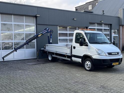 Iveco Daily 40C15 410 Airco Cruise controle Laadkraan Trekha, Auto's, Bestelauto's, Bedrijf, Te koop, ABS, Airconditioning, Alarm