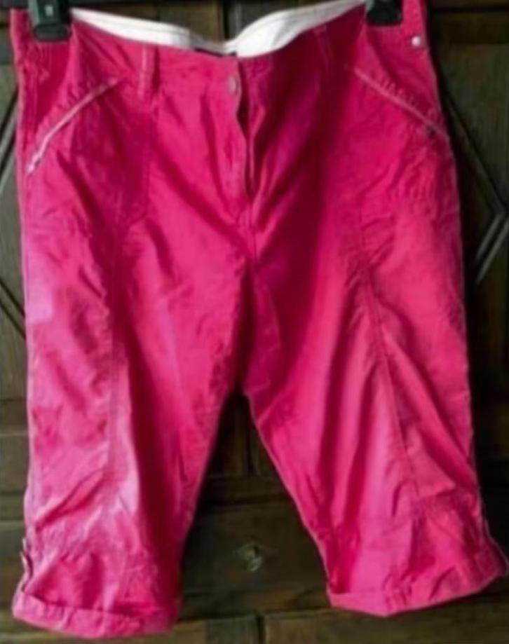 Rode damesbroek, broek; maat 46; merk Olivia, Kleding | Dames, Grote Maten, Zo goed als nieuw, Broek of Spijkerbroek, Rood, Ophalen of Verzenden