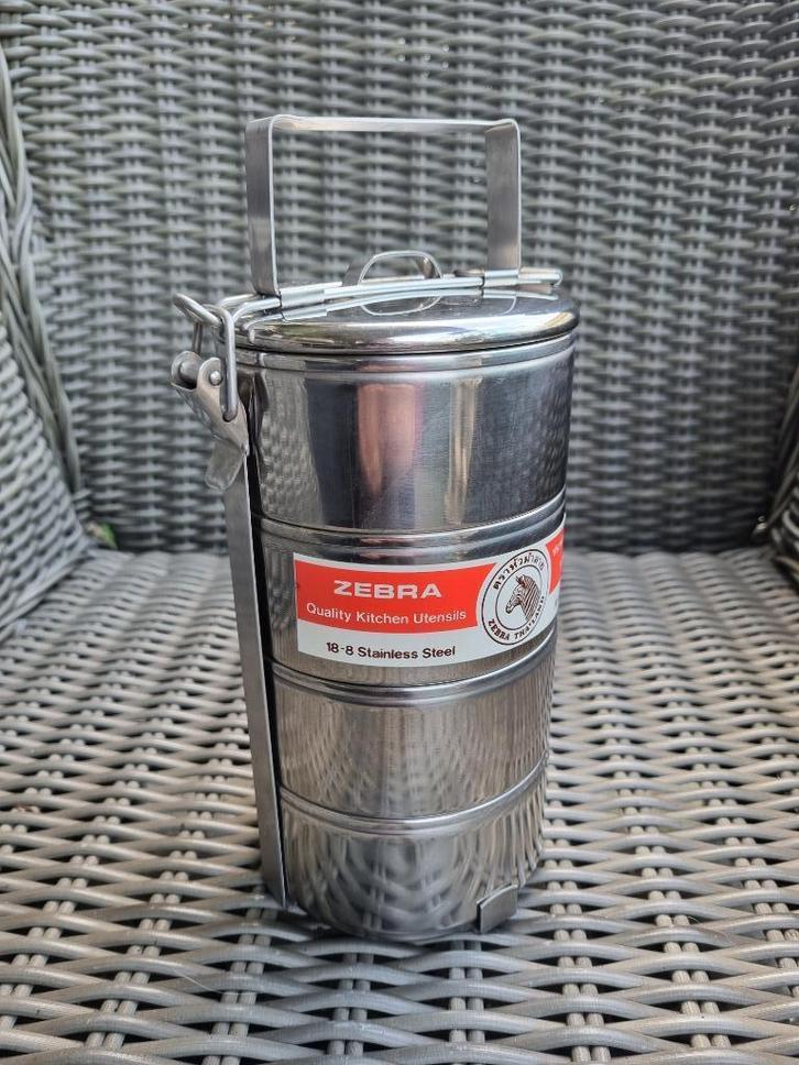 *** NIEUWE VOEDSEL CONTAINER ***, Huis en Inrichting, Keuken | Potten en Pannen, Nieuw, Overige typen, Rvs, Ophalen of Verzenden