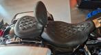 Mustang Wide Tripper Zadel (3 delig) HarleyDavidson Touring, Motoren, Ophalen of Verzenden, Gebruikt