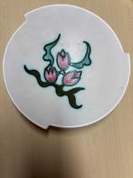 Flora Gouda Holland Bianca aardewerken schaal, Ophalen of Verzenden