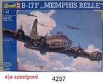 Revell 1:48 B-17F Memphis Belle modelbouw 4297 vliegtuig, Nieuw, Revell, Groter dan 1:72, Ophalen of Verzenden