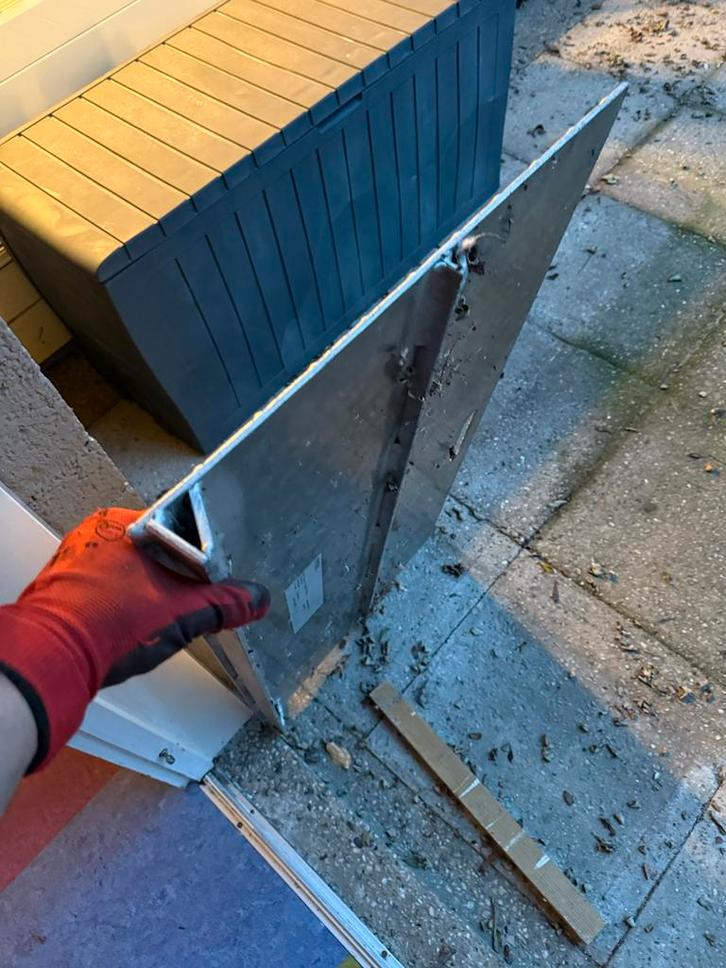 Metalen Oprijplaat - Handig voor Drempels!, Doe-het-zelf en Verbouw, Buizen en Afvoer, Gebruikt, Overige typen, Aluminium, Minder dan 2 meter