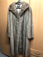 Bont mantel M/L, Kleding | Dames, Ophalen of Verzenden, Zo goed als nieuw, Zwart