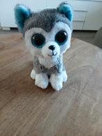Ty Beanie Knuffel Slush - Husky Hond, Ophalen of Verzenden, Zo goed als nieuw, Hond