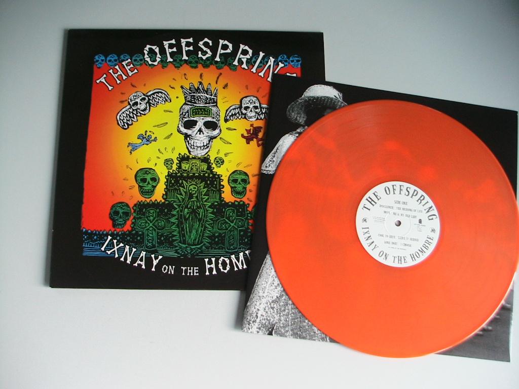 LP The Offspring - Ixnay on the hombre ( Oranje vinyl !! ), Verzenden, Gebruikt, 12 inch, Poprock