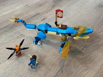 Lego Ninjago 71760 • Jay's Bliksemdraak EVO - Compleet beschikbaar voor biedingen