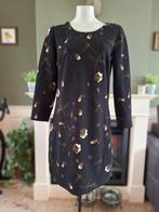 K-Design K Design jurk M 38 zwart met groen Gratis Verzenden, Kleding | Dames, Jurken, Maat 38/40 (M), K-design, Verzenden, Zwart