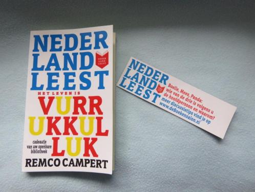 Het leven is vurrukkuluk - Remco Campert, + boekenlegger, Boeken, Literatuur, Zo goed als nieuw, Nederland, Ophalen of Verzenden