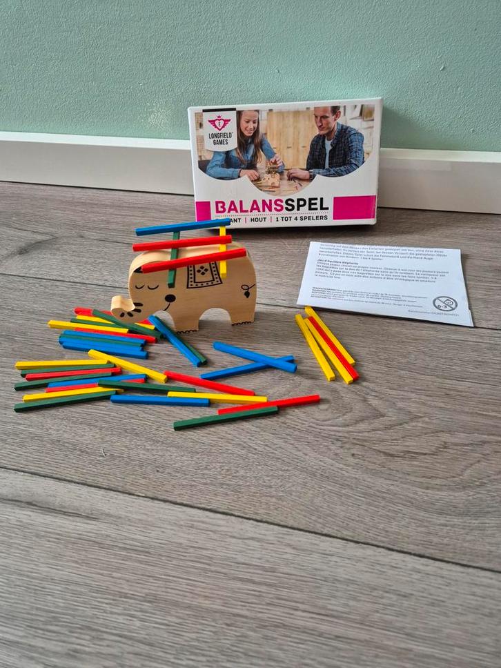 Balanceerspel Longfield Games, Kinderen en Baby's, Speelgoed | Buiten | Speeltoestellen, Zo goed als nieuw, Overige typen, Ophalen of Verzenden