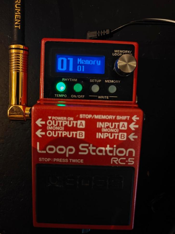 Boss RC-5 Loop station, Muziek en Instrumenten, Effecten, Gebruikt, Overige typen, Ophalen of Verzenden