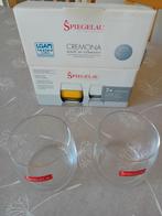 Spiegelau Cremona Glazen - Set van 2, Verzamelen, Glas en Borrelglaasjes, Ophalen of Verzenden, Nieuw, Overige typen