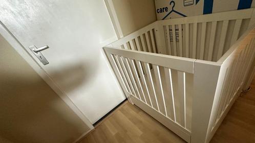 Kidsmill Alaska babybox met Lade - Wit Hoogglans, Kinderen en Baby's, Boxen, Gebruikt, Rechthoekig, Lade, Ophalen