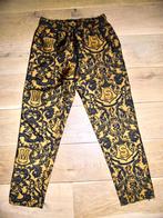 Maison scotch broek maat S batik print, Geel, Zo goed als nieuw, Maat 36 (S), Lang