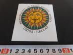 sticker Griekenland Chios Hellas  tourist office, Ophalen, Zo goed als nieuw, Bedrijf of Vereniging