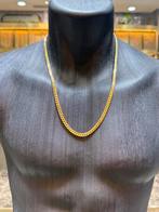 18KT Goud - 61.96 Gram - Ketting - CUBAN - Platte schakel, Sieraden, Tassen en Uiterlijk, Kettingen, Ophalen, Nieuw, Goud