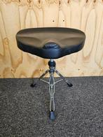Drumkruk zwart met zadelzitting en spindel / draaimechanisme, Ophalen of Verzenden, Gebruikt, Drums of Percussie