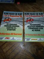 programma's Feyenoord AD Toernooi 1986 en 1987, Ophalen of Verzenden, Zo goed als nieuw, Feyenoord, Boek of Tijdschrift
